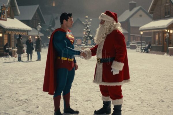 Does Santa Claus Know Superman?